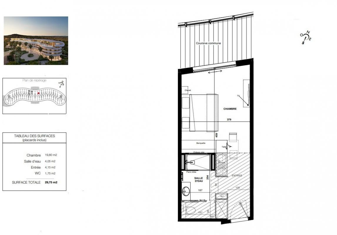 Vente Appartement à Agde 1 pièce