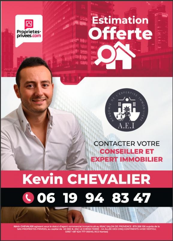 Vente Appartement à Sénas 4 pièces