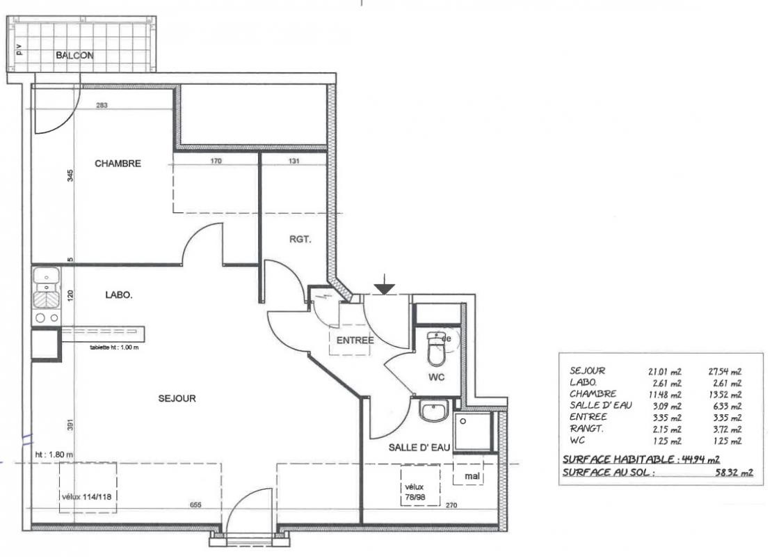 Vente Appartement à Nantes 2 pièces