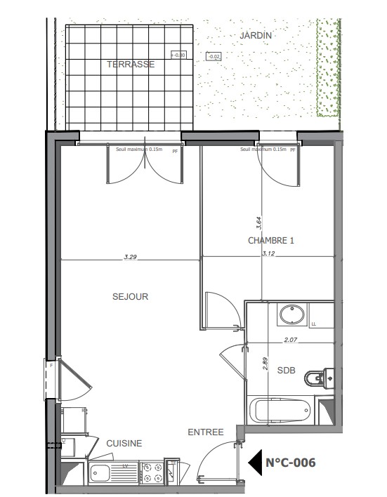 Vente Appartement à Luisant 2 pièces