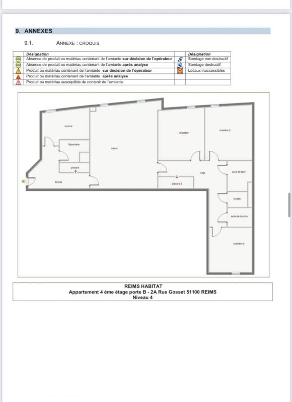 Vente Appartement à Reims 4 pièces