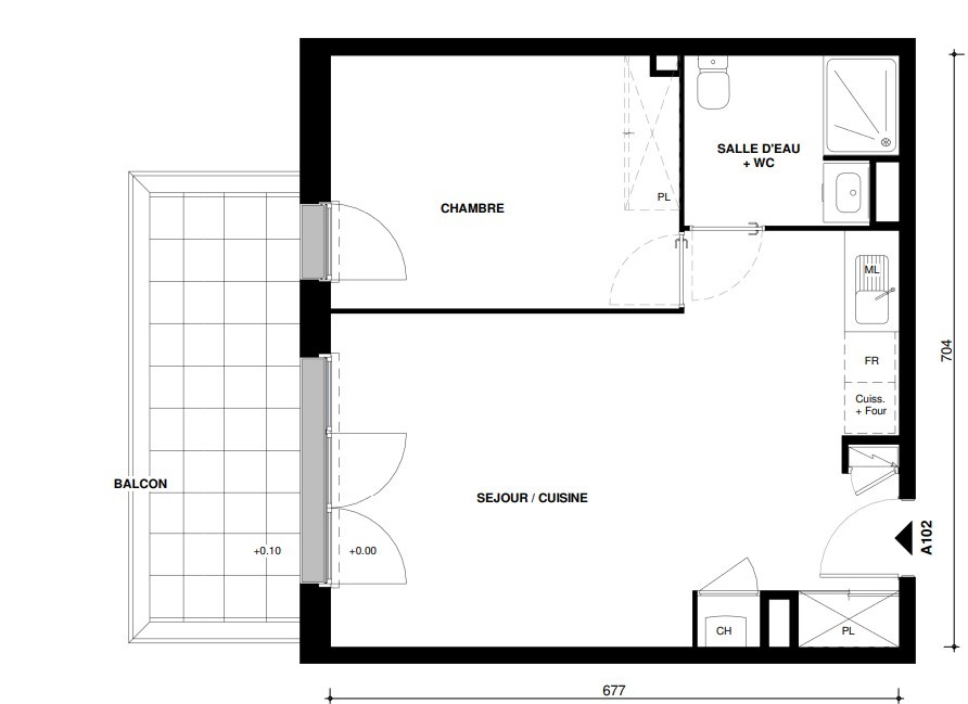 Vente Appartement à les Herbiers 2 pièces