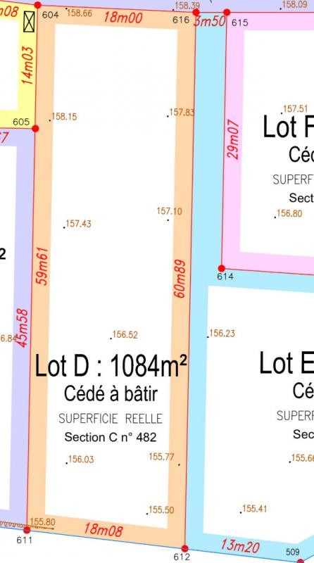 Vente Terrain à Saulnières 0 pièce