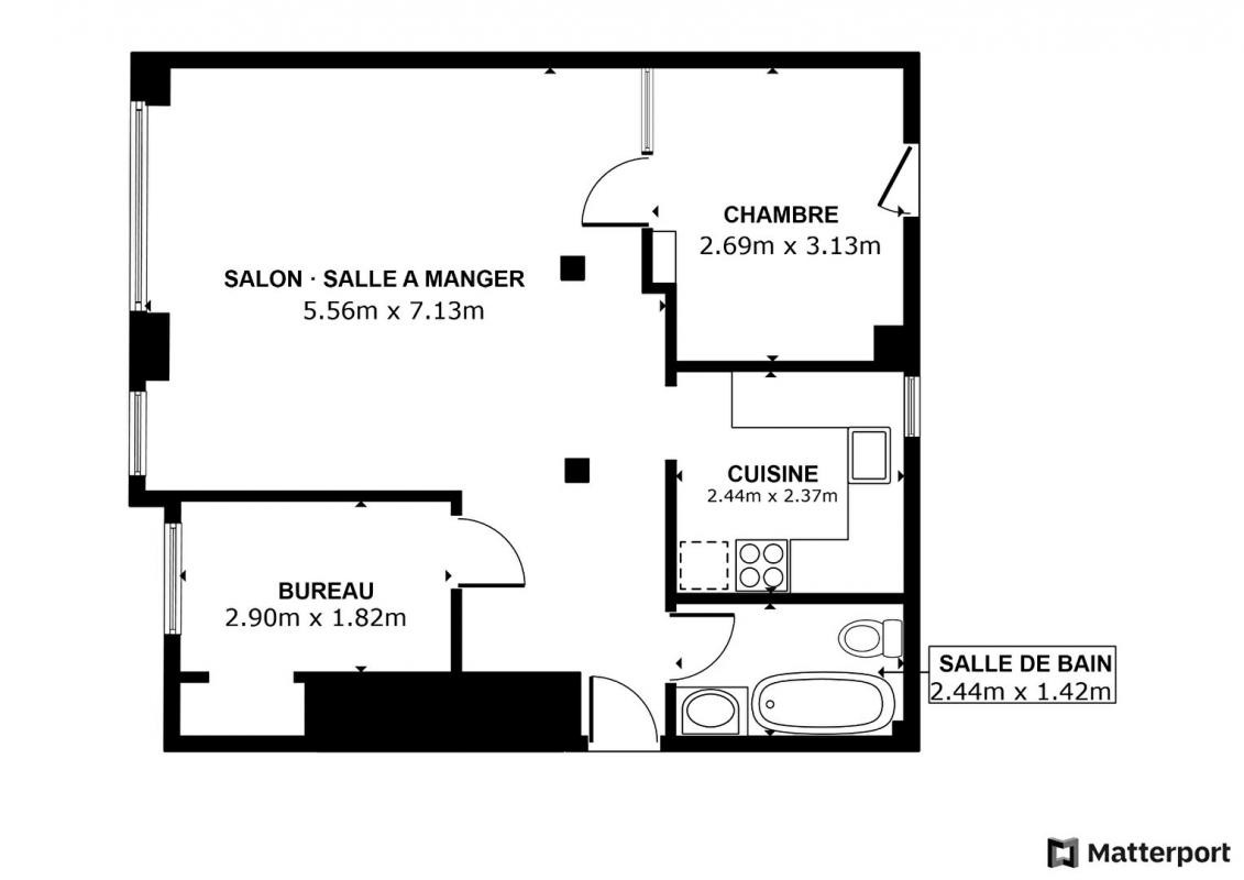 Vente Appartement à Paris Vaugirard 15e arrondissement 3 pièces