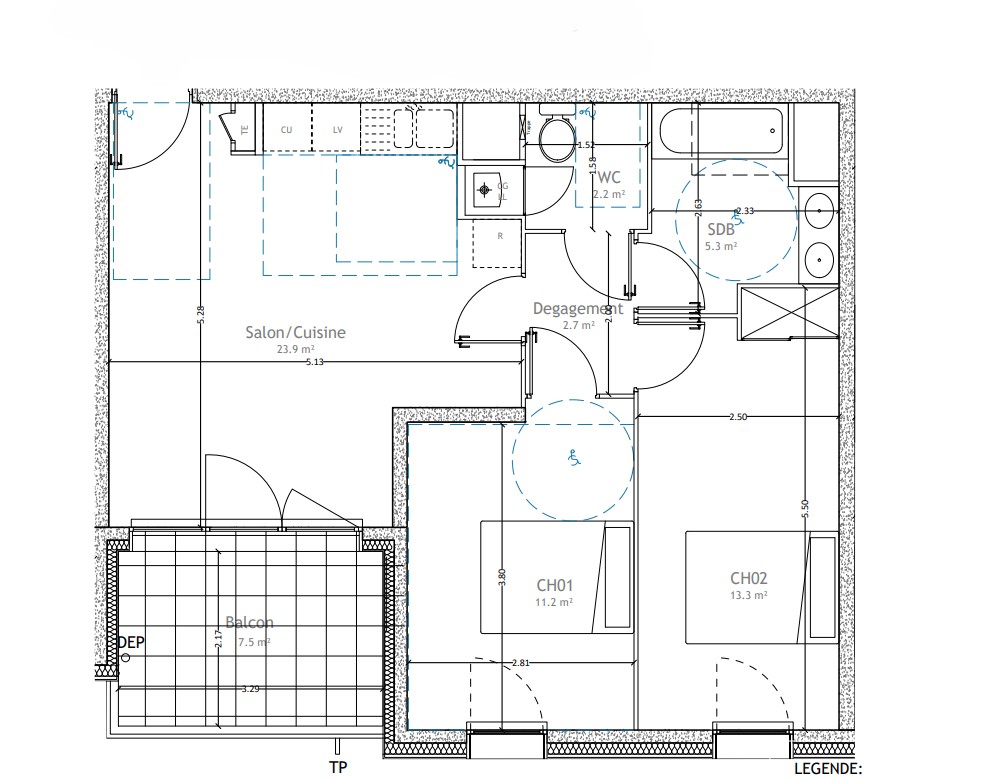 Vente Appartement à Lattes 3 pièces