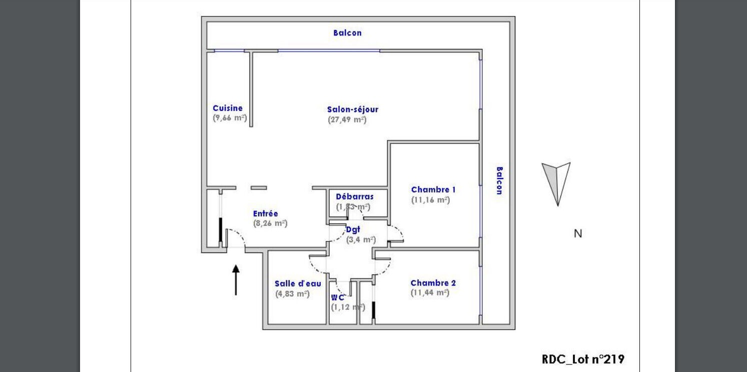 Location Appartement à Brunoy 4 pièces