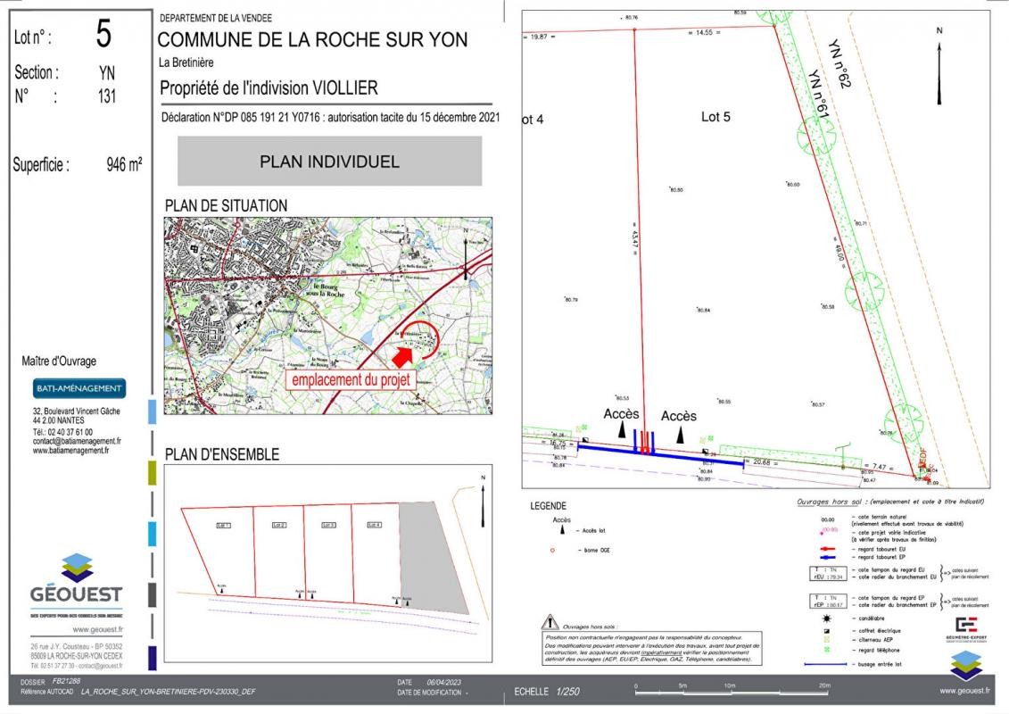 Vente Terrain à la Roche-sur-Yon 0 pièce