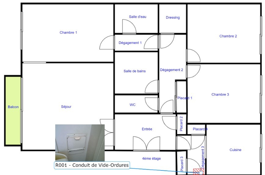 Vente Appartement à Versailles 4 pièces