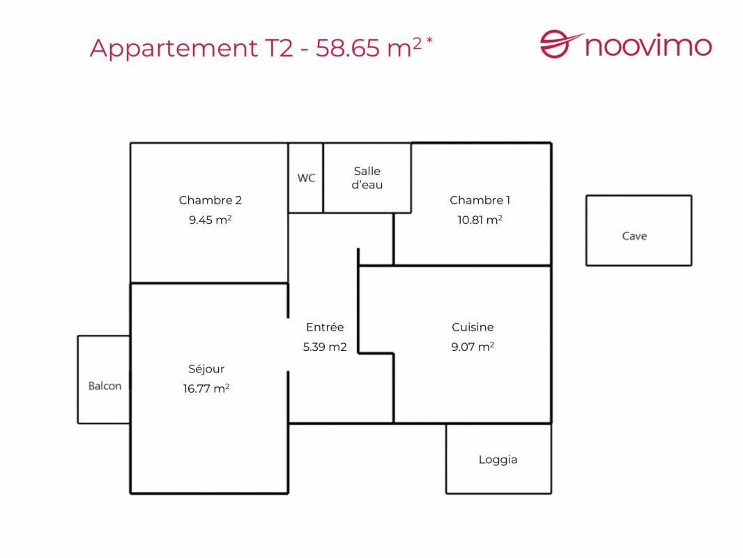 Vente Appartement à Rennes 3 pièces