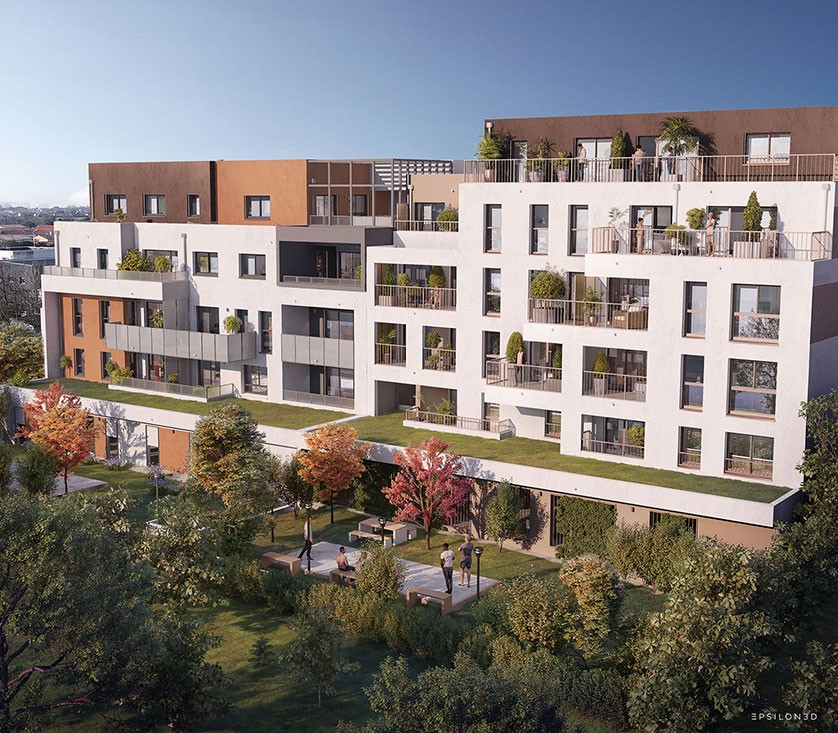 Neuf Appartement à Saint-Herblain 4 pièces