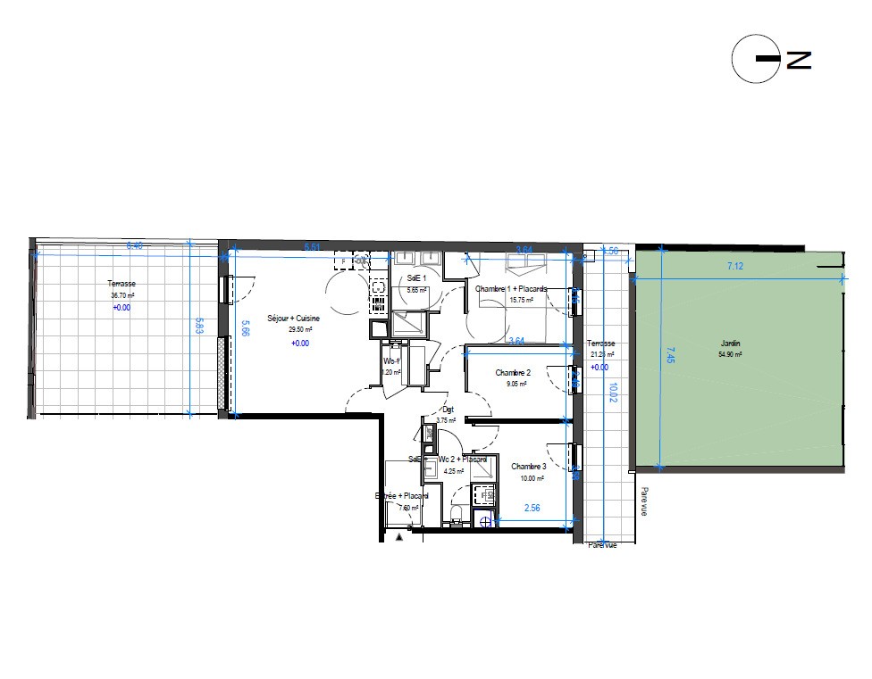 Vente Appartement à Orléans 4 pièces