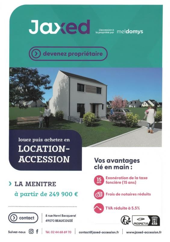 Vente Maison à la Ménitré 5 pièces