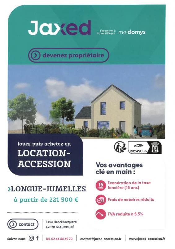 Vente Maison à Longué-Jumelles 4 pièces