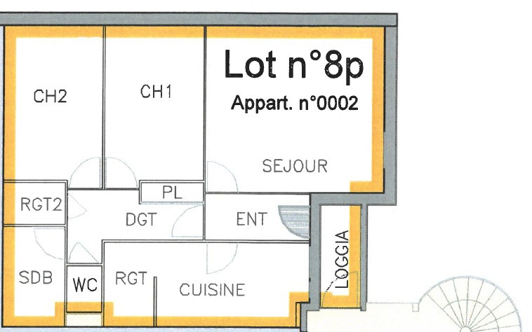 Vente Appartement à Angers 3 pièces