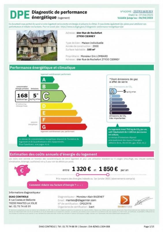 Location Appartement à Cierrey 1 pièce