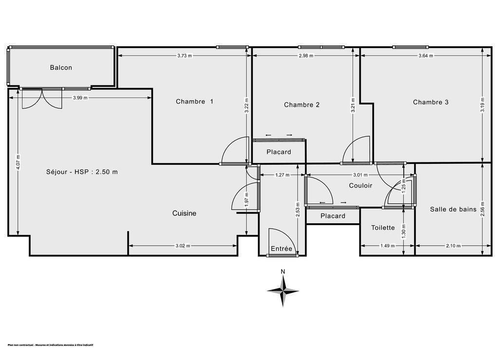 Location Appartement à Massy 4 pièces