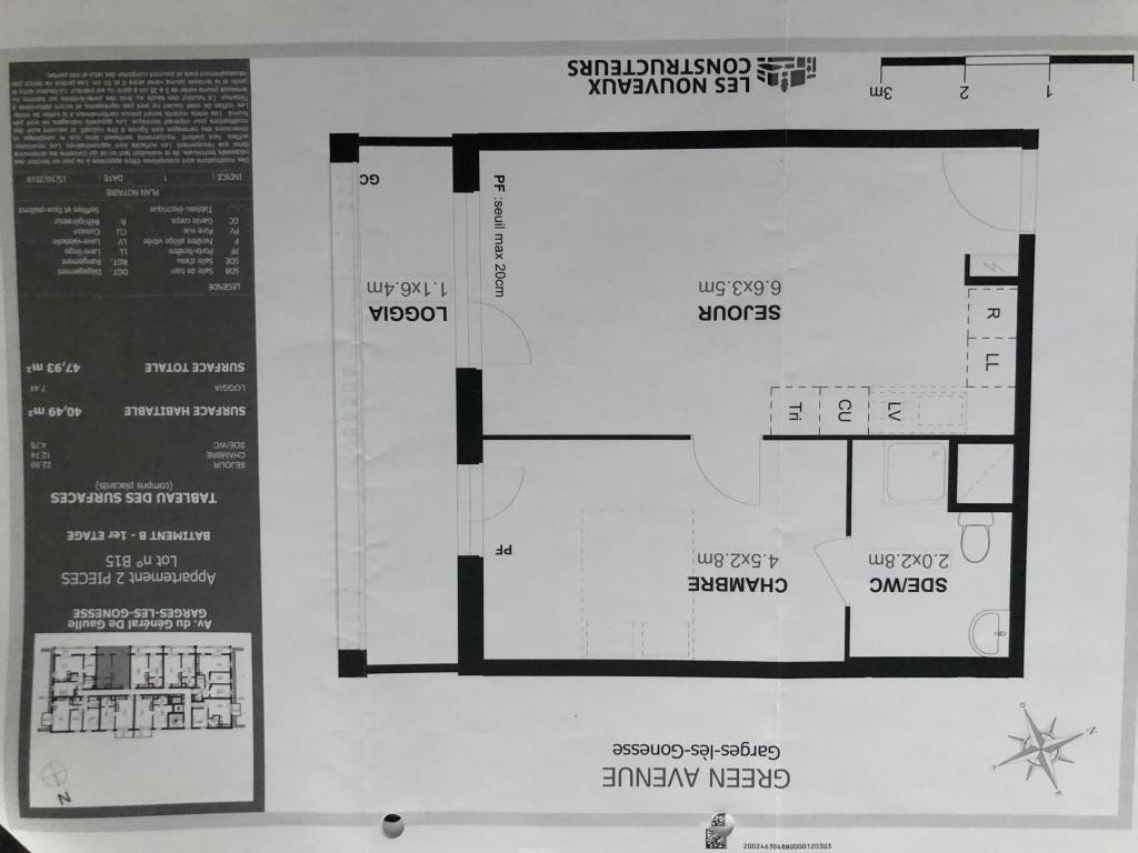 Location Appartement à Garges-lès-Gonesse 2 pièces