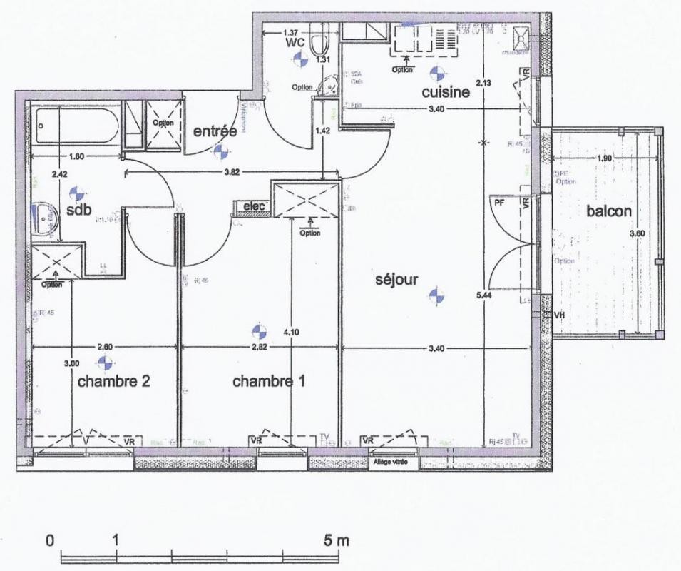 Location Appartement à Rouen 3 pièces