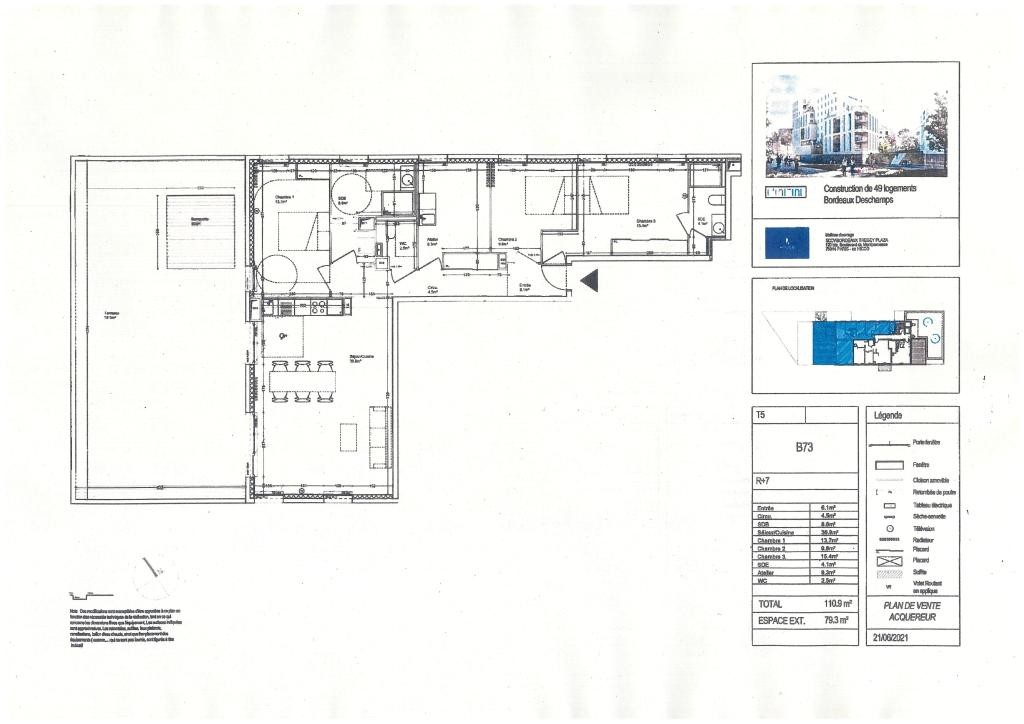 Location Appartement à Bordeaux 1 pièce