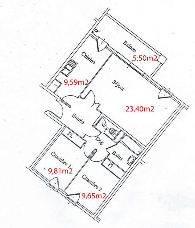 Location Appartement à Hyères 3 pièces