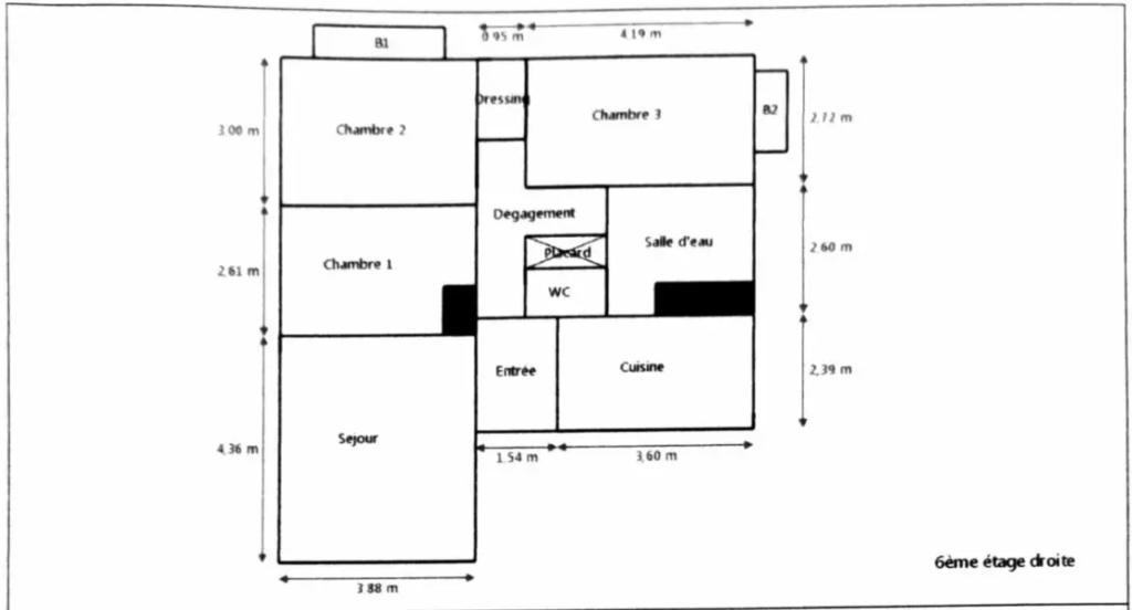 Location Appartement à Nantes 4 pièces