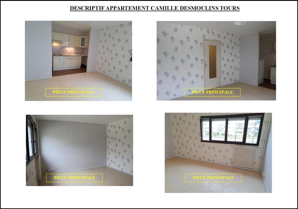 Location Appartement à Tours 1 pièce