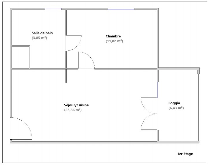 Location Appartement à Vénissieux 2 pièces