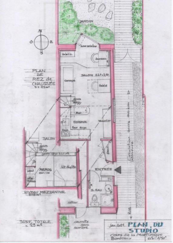 Location Appartement à Bordeaux 1 pièce