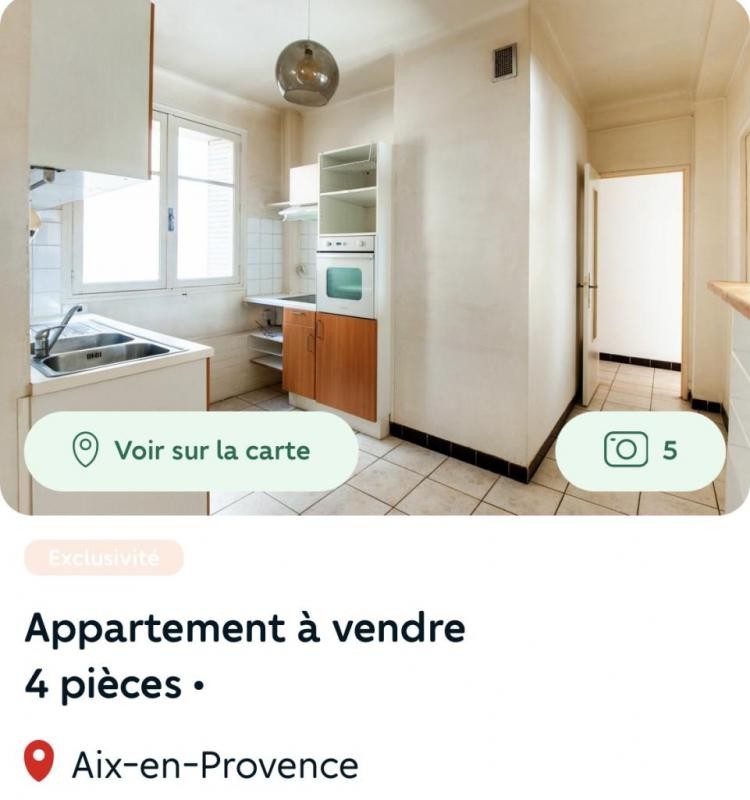 Location Appartement à Aix-en-Provence 5 pièces