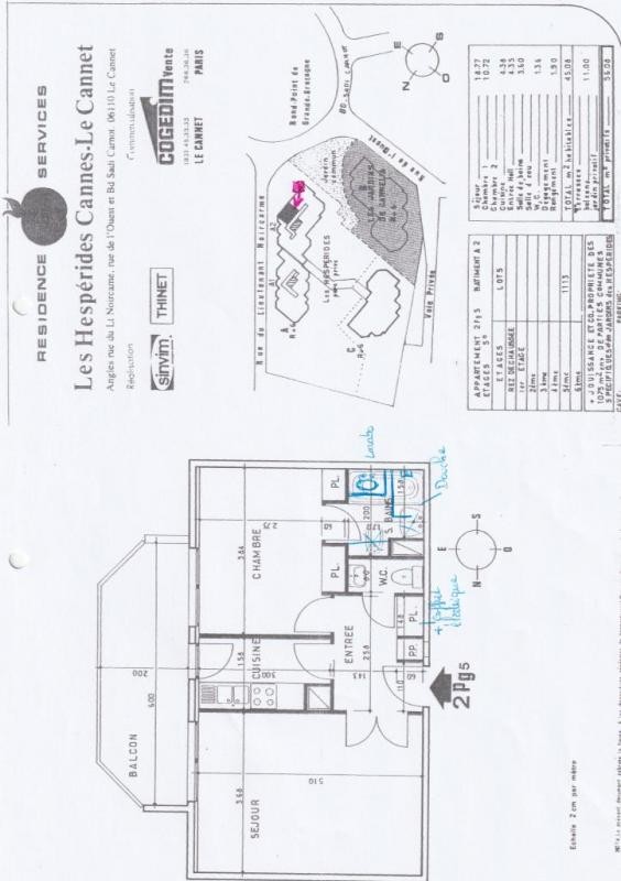 Location Appartement à le Cannet 2 pièces