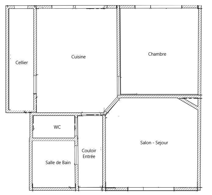 Location Appartement à Cambrai 2 pièces