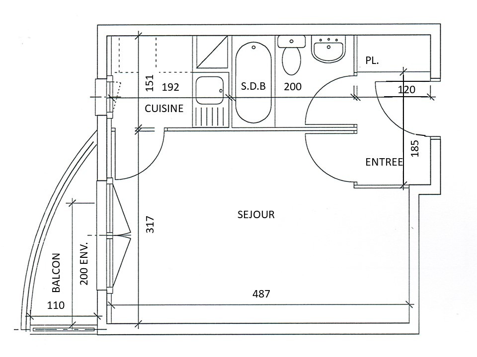 Location Appartement à Évry 1 pièce