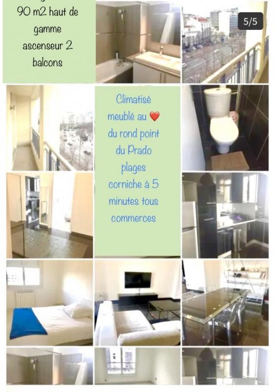 Location Appartement à Marseille 8e arrondissement 3 pièces