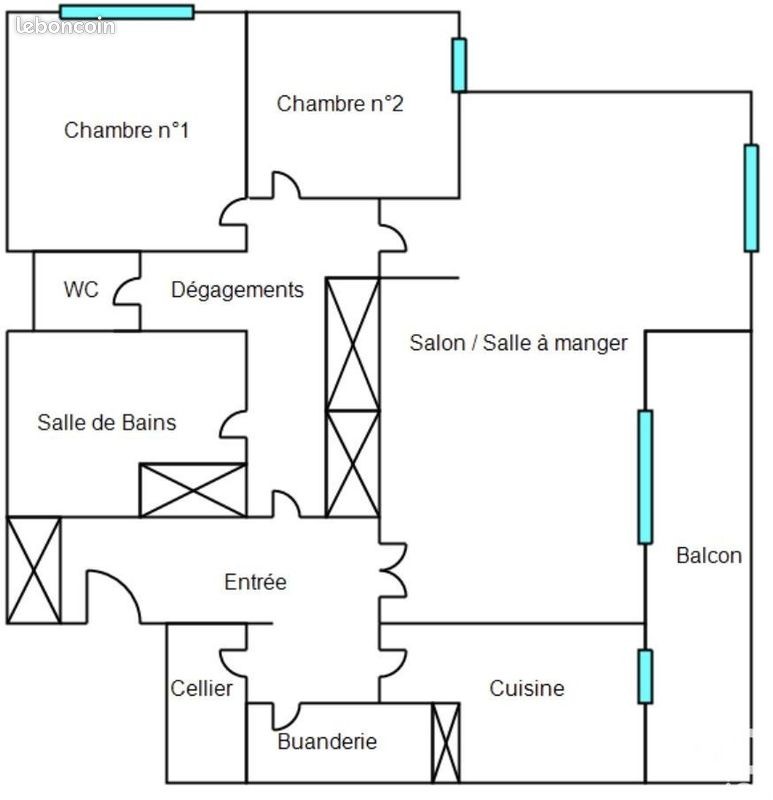 Location Appartement à Avignon 4 pièces