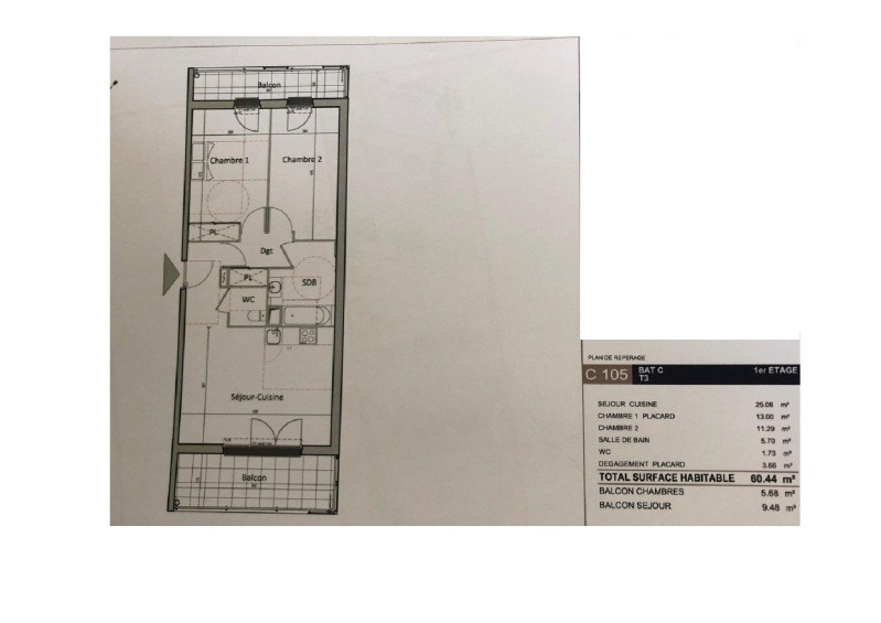 Location Appartement à Gretz-Armainvilliers 3 pièces