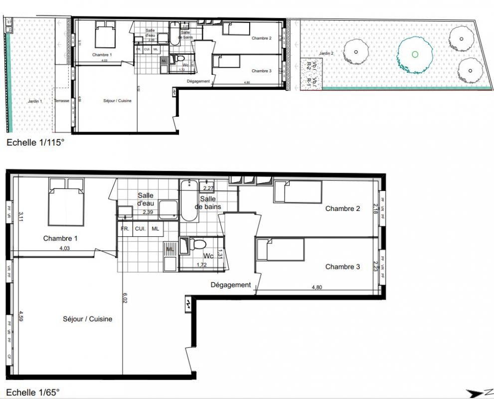 Vente Appartement à Villiers-sur-Marne 4 pièces