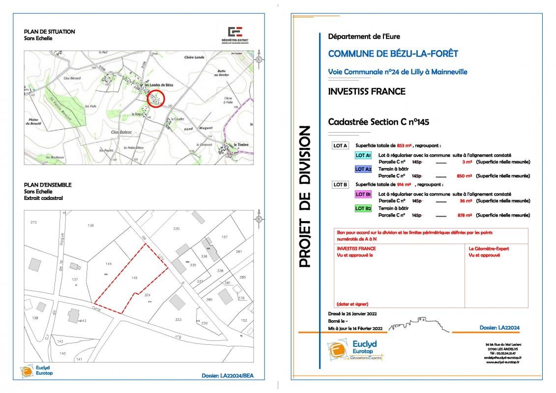 Vente Terrain à Étrépagny 0 pièce