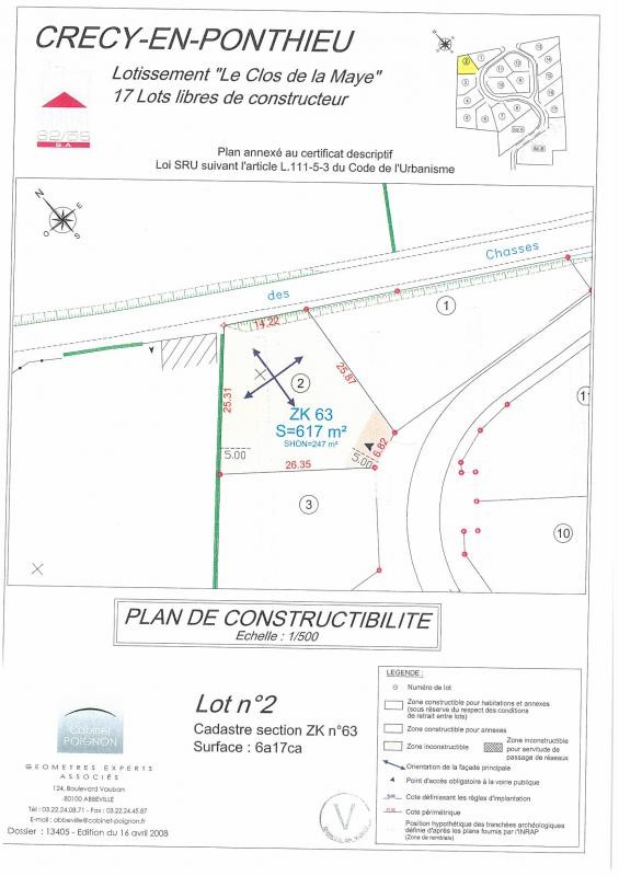 Vente Terrain à Crécy-en-Ponthieu 0 pièce