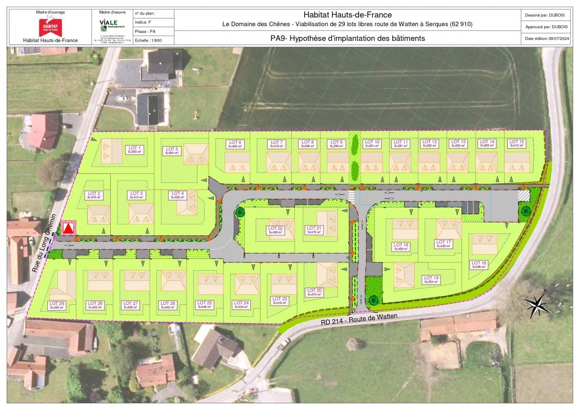 Vente Terrain à Saint-Omer 0 pièce