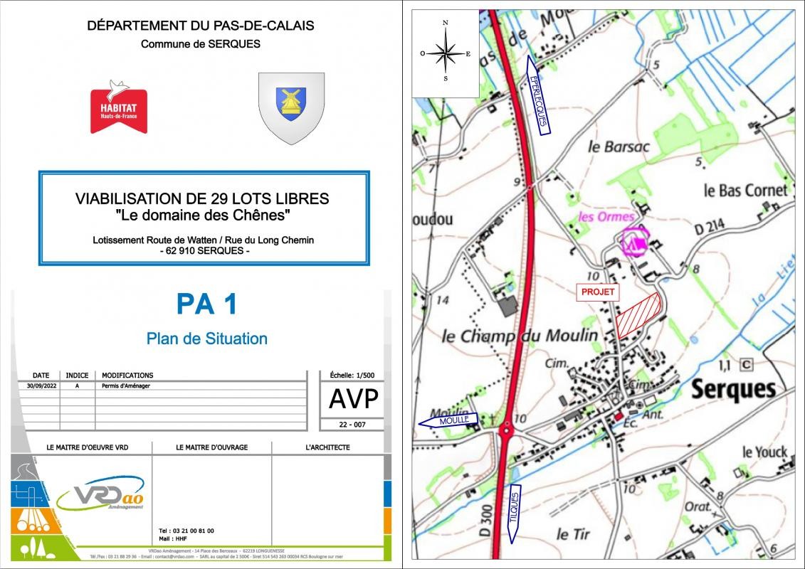 Vente Terrain à Saint-Omer 0 pièce