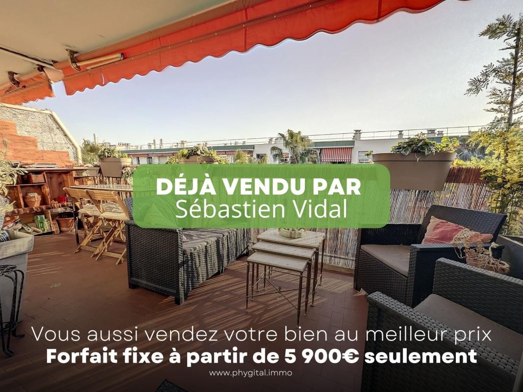 Vente Appartement à Cagnes-sur-Mer 3 pièces