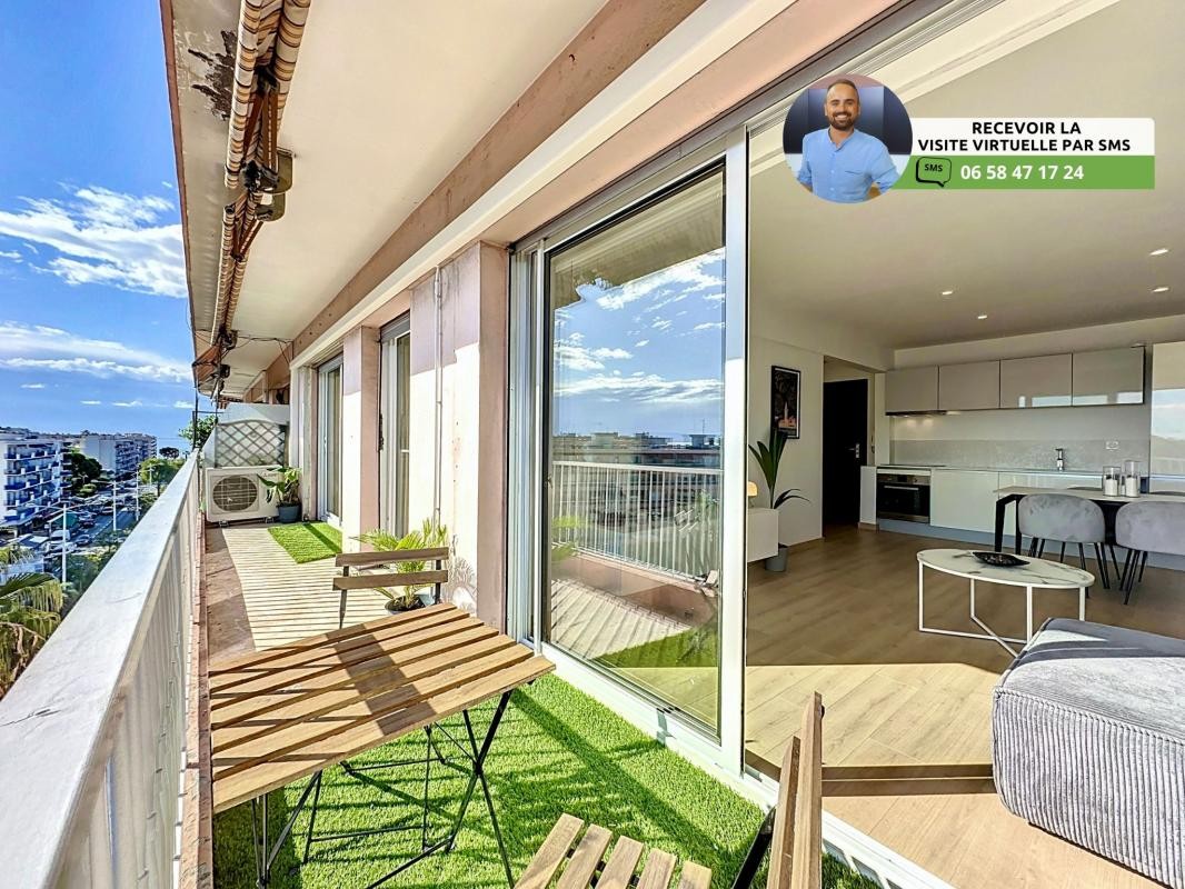 Vente Appartement à Cagnes-sur-Mer 3 pièces