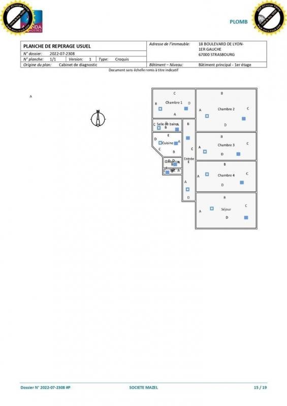 Vente Appartement à Strasbourg 5 pièces