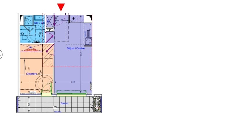 Location Appartement à Montpellier 2 pièces