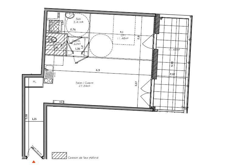 Location Appartement à Montélimar 2 pièces