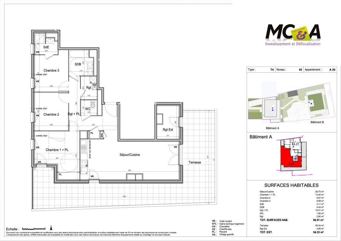 Vente Appartement à Vénissieux 4 pièces