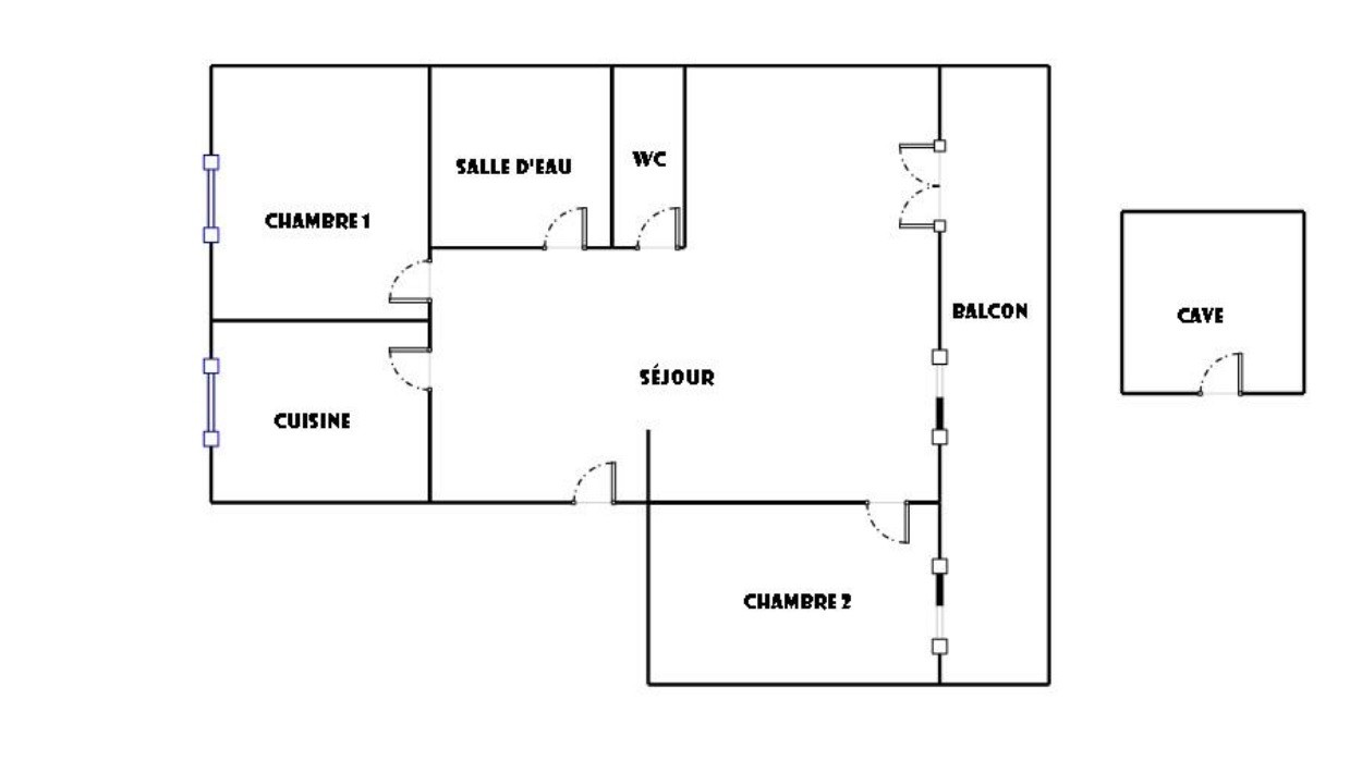 Vente Appartement à Bron 3 pièces