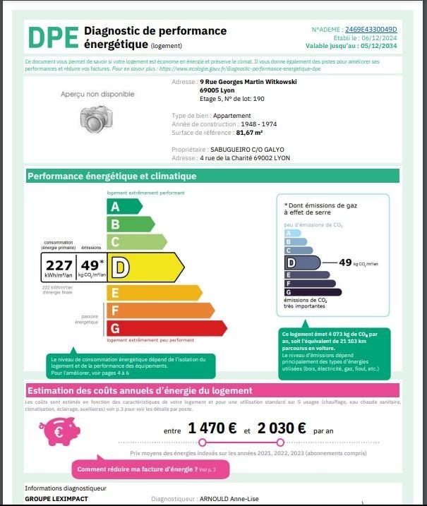 Location Appartement à Lyon 5e arrondissement 4 pièces