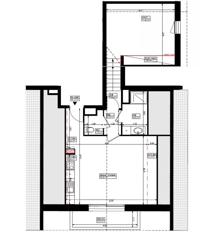 Vente Appartement à Sciez 2 pièces