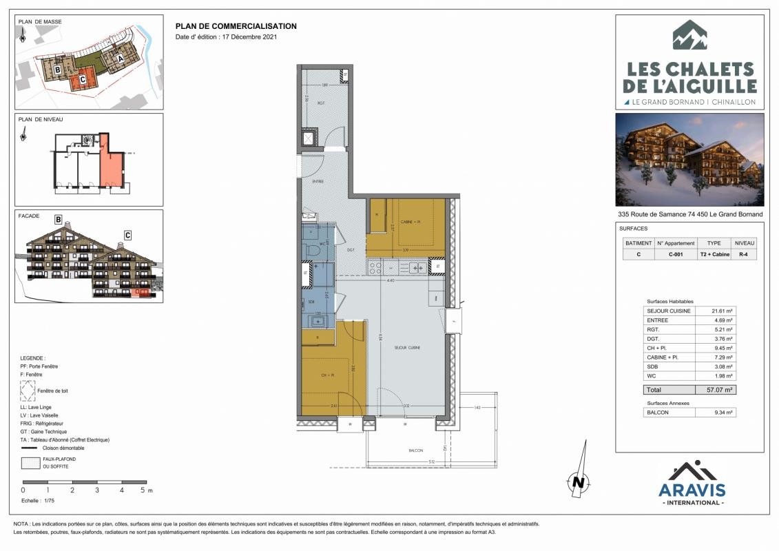 Vente Appartement à le Grand-Bornand 2 pièces